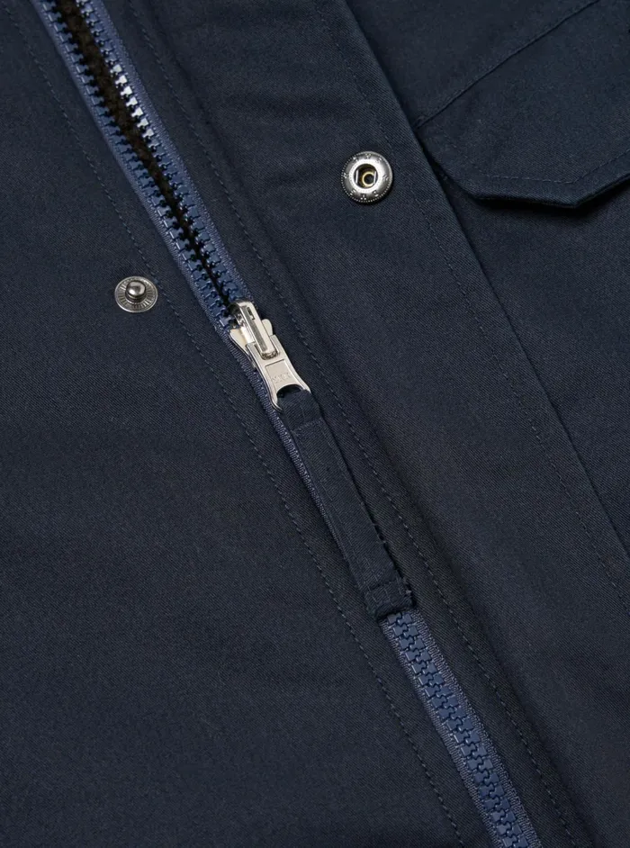 Reversible N1 Jacket In NavyBrown Brushed PolytechSh Men Universal Works Coats and Outerwear