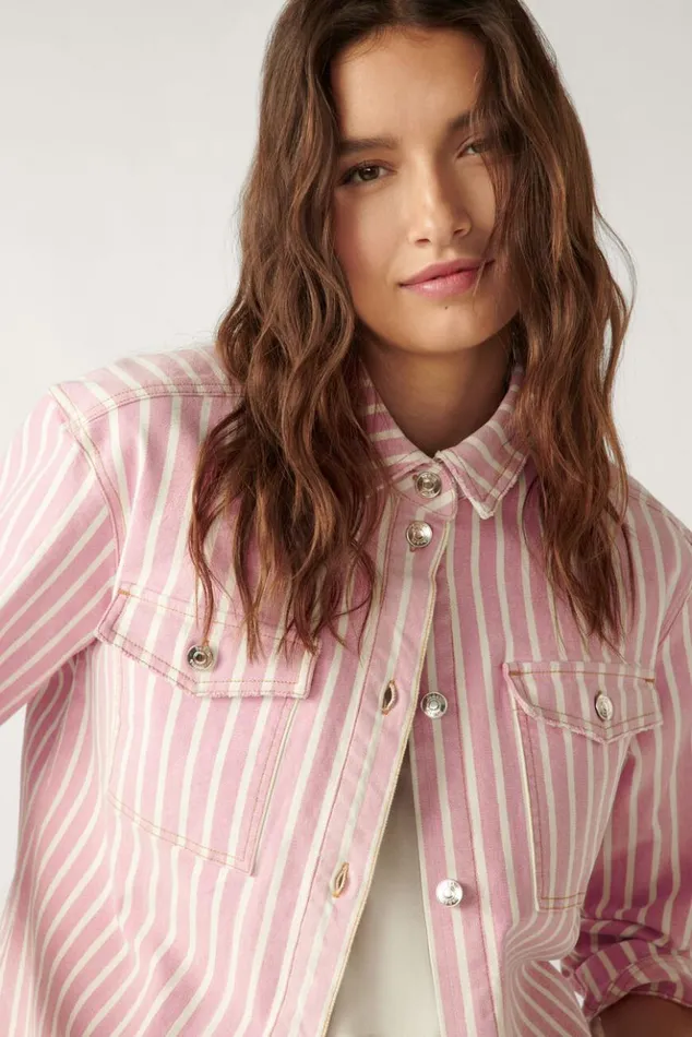 RexStriped Shirt Clothing Baandsh Tops and Shirts