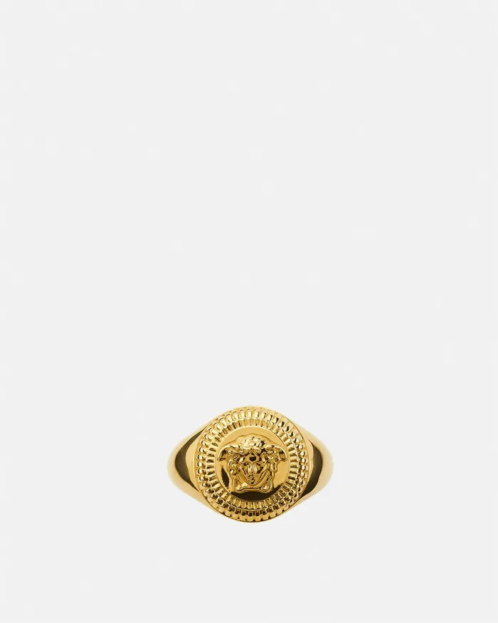 Rings WomenMen Versace Medusa Biggie Ring Light Gold