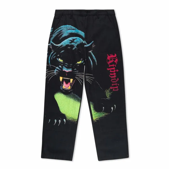 Ripndip Fein Double Knee Pants Black Pants