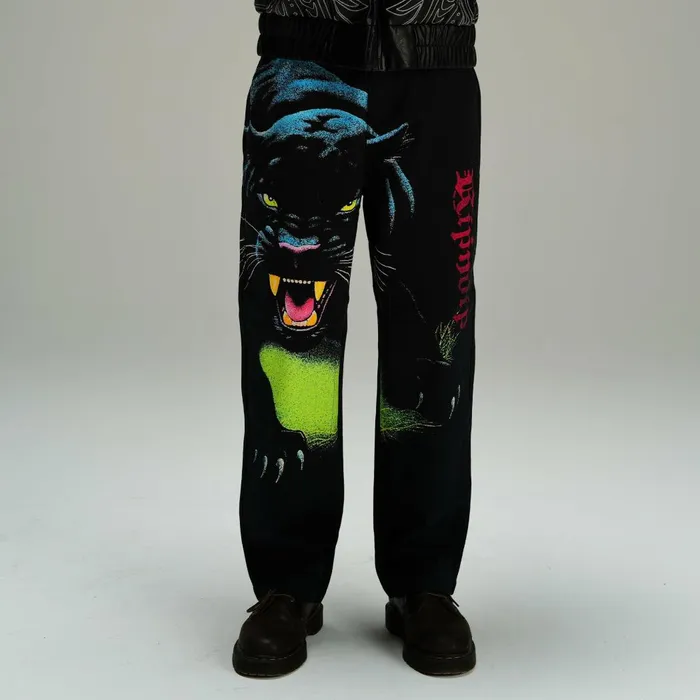 Ripndip Fein Double Knee Pants Black Pants Ripndip Fein Double Knee Pants Black Pants
