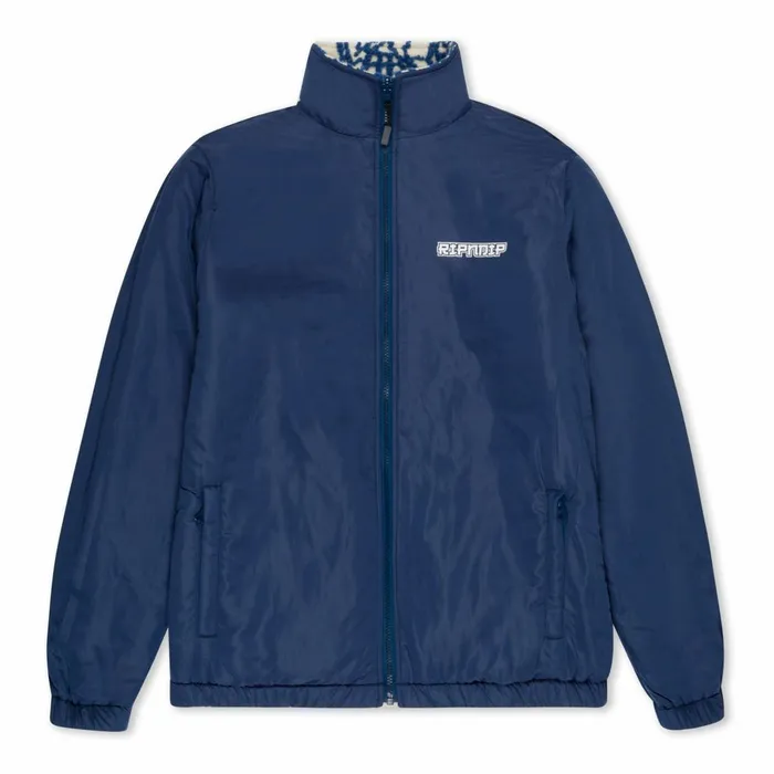 Ripndip Haku Reversible Jacket Off WhiteNavy Jackets Ripndip Haku Reversible Jacket Off WhiteNavy Jackets