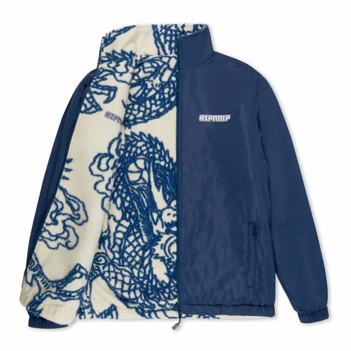 Ripndip Haku Reversible Jacket Off WhiteNavy Jackets Ripndip Haku Reversible Jacket Off WhiteNavy Jackets