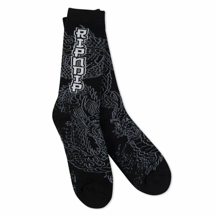 Ripndip Haku Socks Black Shop Socks Ripndip Haku Socks Black Shop Socks