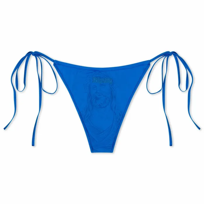 Ripndip Lord Savior Bikini Blue Womens Ripndip Lord Savior Bikini Blue Womens