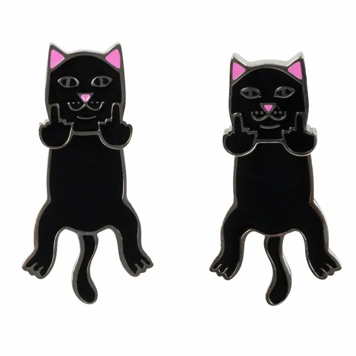 Ripndip Naughty Jerm Earrings Black Accessories