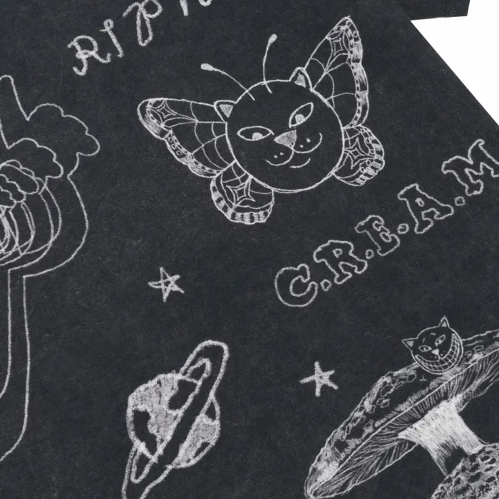 Ripndip Nermal Domination Tee Black Wash Short Sleeve Tees Ripndip Nermal Domination Tee Black Wash Short Sleeve Tees