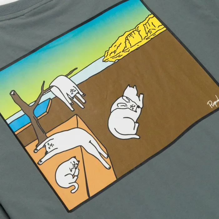 Ripndip Nermali Tee Charcoal Short Sleeve Tees Ripndip Nermali Tee Charcoal Short Sleeve Tees