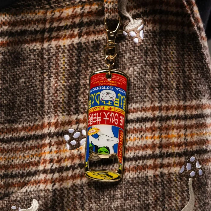 Ripndip Nerms Cans Bottle Opener Key Chain Multi Lanyards Keychains Ripndip Nerms Cans Bottle Opener Key Chain Multi Lanyards Keychains