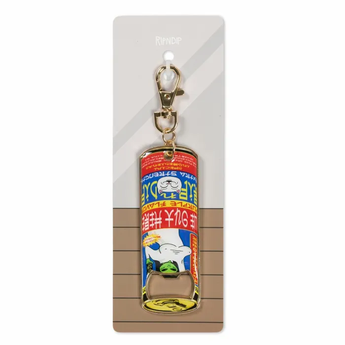 Ripndip Nerms Cans Bottle Opener Key Chain Multi Lanyards Keychains Ripndip Nerms Cans Bottle Opener Key Chain Multi Lanyards Keychains