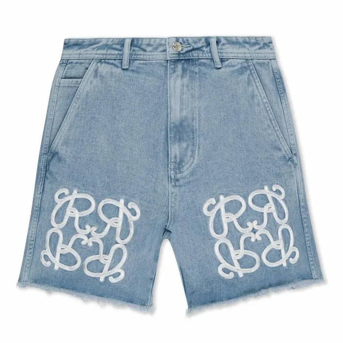 Ripndip Ranagram Denim Shorts Medium Wash Shorts