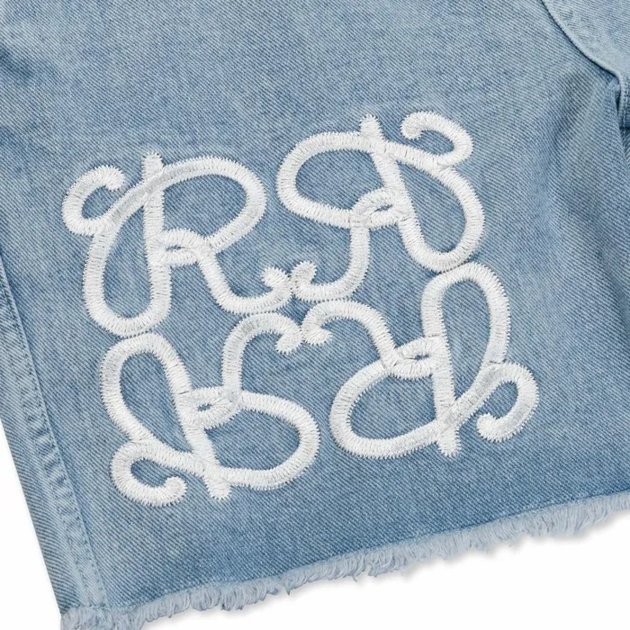 Ripndip Ranagram Denim Shorts Medium Wash Shorts Ripndip Ranagram Denim Shorts Medium Wash Shorts