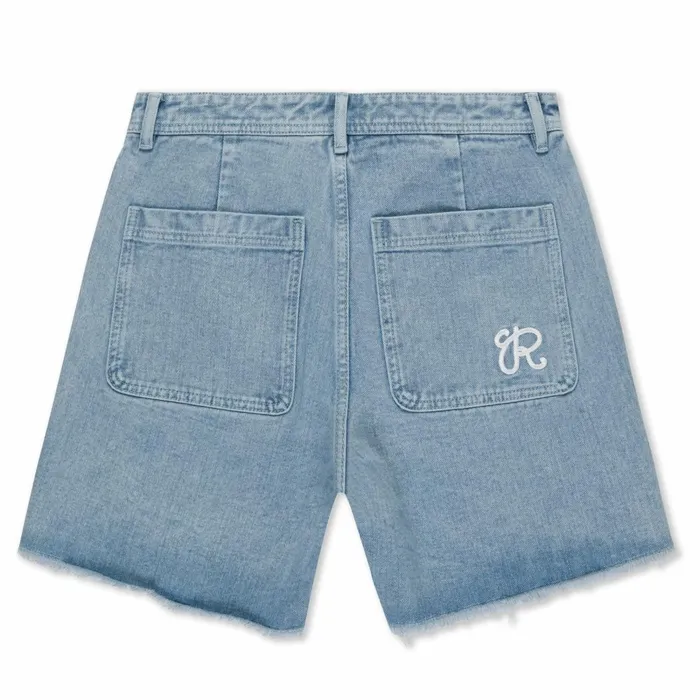 Ripndip Ranagram Denim Shorts Medium Wash Shorts Ripndip Ranagram Denim Shorts Medium Wash Shorts