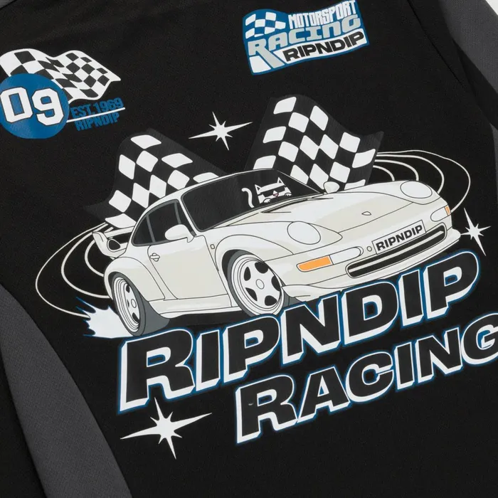 Ripndip Ripnrace Long Sleeve Jersey BlackCharcoal Jerseys Ripndip Ripnrace Long Sleeve Jersey BlackCharcoal Jerseys