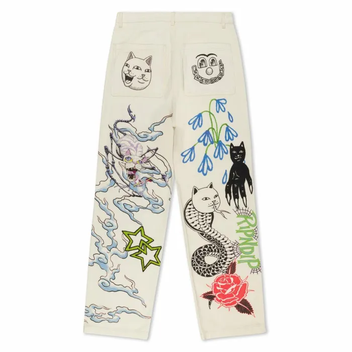 Ripndip Travis Pants Off White Pants Ripndip Travis Pants Off White Pants
