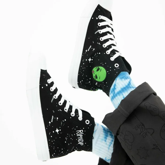 Ripndip We Out Here High Top Shoe Black Shoes Ripndip We Out Here High Top Shoe Black Shoes