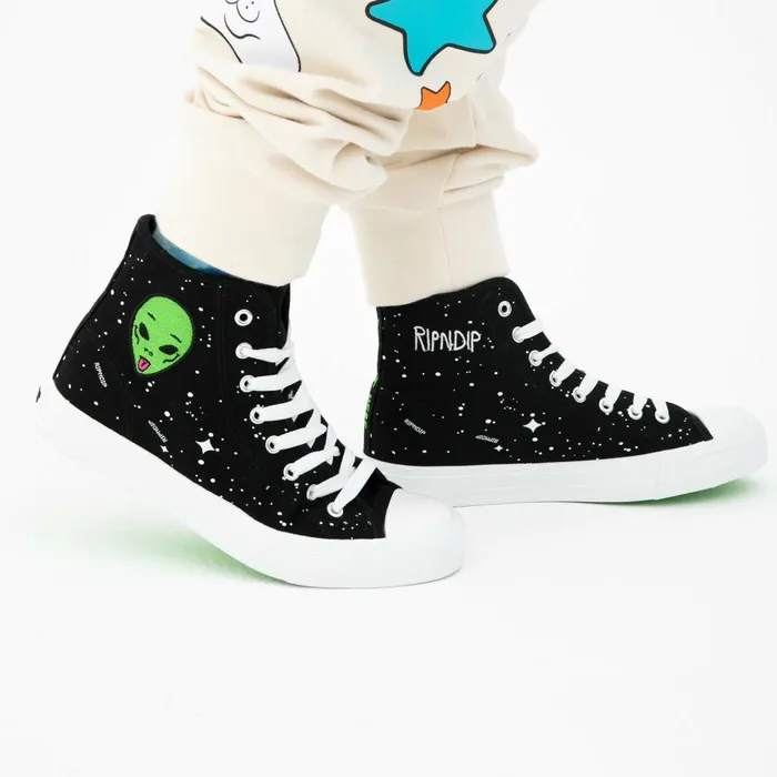 Ripndip We Out Here High Top Shoe Black Shoes Ripndip We Out Here High Top Shoe Black Shoes