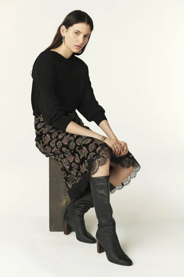 RitaHighWaisted Skirt Clothing Baandsh Skirts and Shorts