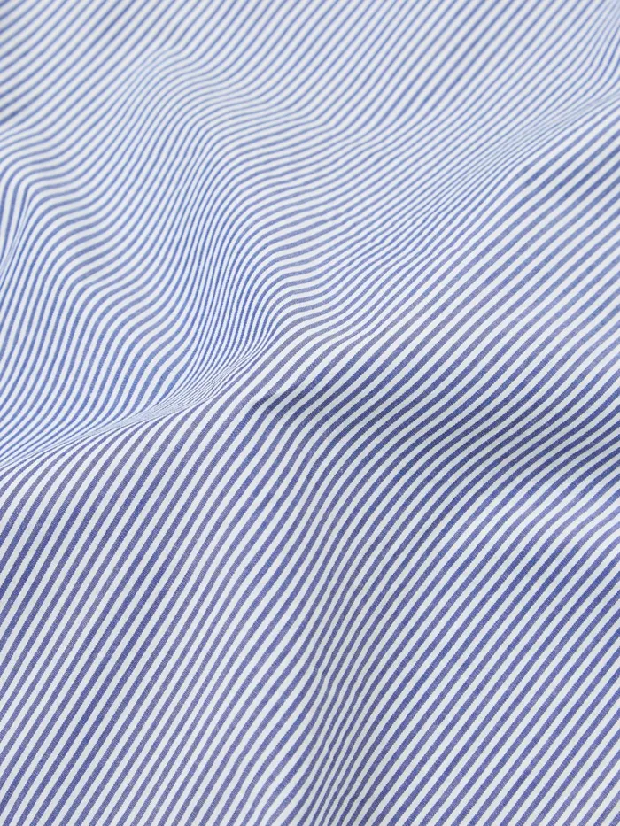 Road Shirt In GoldBlue Sun Print Stripe Men Universal Works Shirts