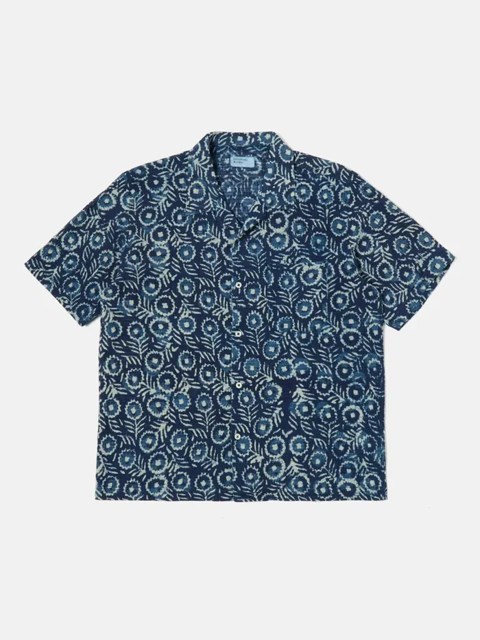 Road Shirt In Indigo Winston Ripstop Men Universal Works Shirts