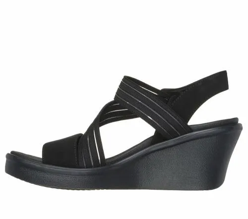Rumble On 8211 My Go To Black Women SKECHERS Wedges