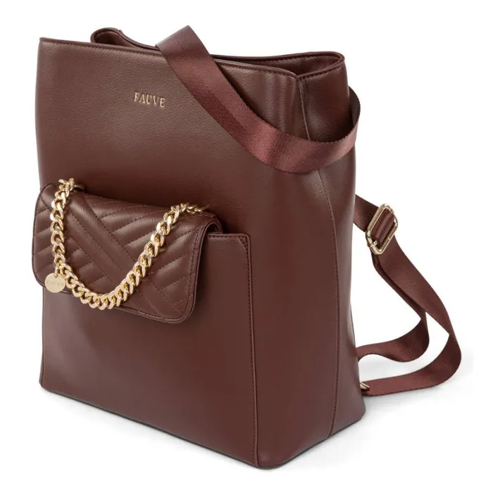 RWandCO Bags Bugatti Suburbia Backpack Dark Red 8211 Women