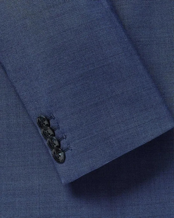 RWandCO Blazers Medium Blue Wool Essential Blazer Medium Blue 8211 Men RWandCO Blazers Medium Blue Wool Essential Blazer Medium Blue 8211 Men