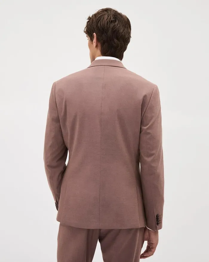 RWandCO Blazers SlimFit Burgundy Suit Blazer Dark Sumac 8211 Men RWandCO Blazers SlimFit Burgundy Suit Blazer Dark Sumac 8211 Men