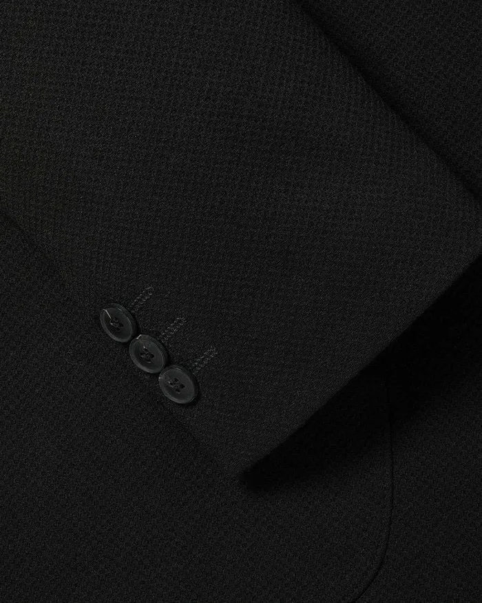 RWandCO Blazers SlimFit Textured Knit Blazer Black 8211 Men RWandCO Blazers SlimFit Textured Knit Blazer Black 8211 Men