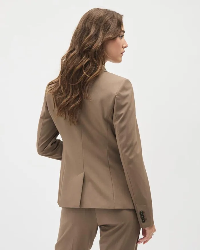 RWandCO Blazers TwoButton Fitted Blazer Mountain Trail 8211 Women RWandCO Blazers TwoButton Fitted Blazer Mountain Trail 8211 Women