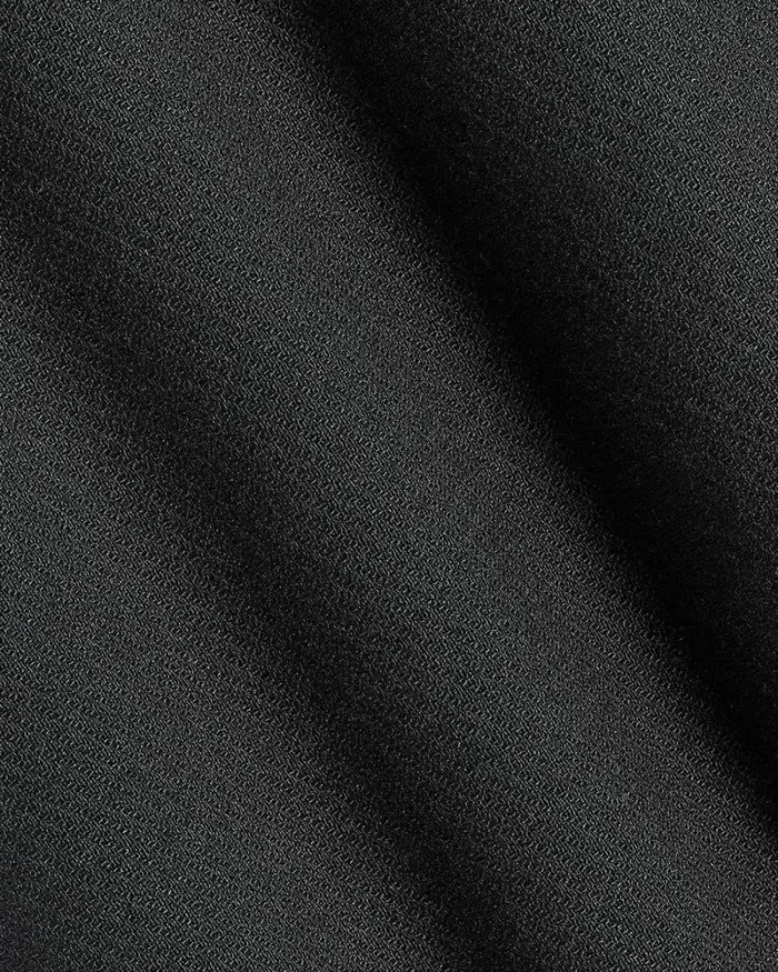 RWandCO Coats and Jackets Fitted Long Twill Coat Black 8211 Women