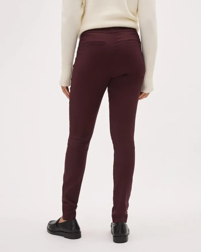 RWandCO Pants HighRise Long SlimLeg City Legging Pant Decadent Chocolate 8211 Women