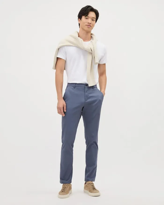 RWandCO Pants SlimFit SuperStretch Chino Pant Grisaille 8211 Men