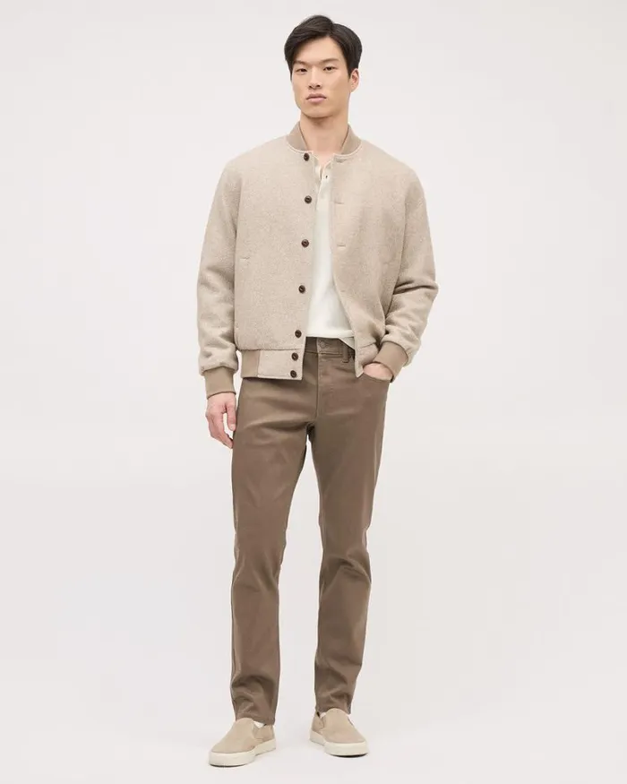 RWandCO Pants SlimLeg Super Stretch Pant Down Brown 8211 Men