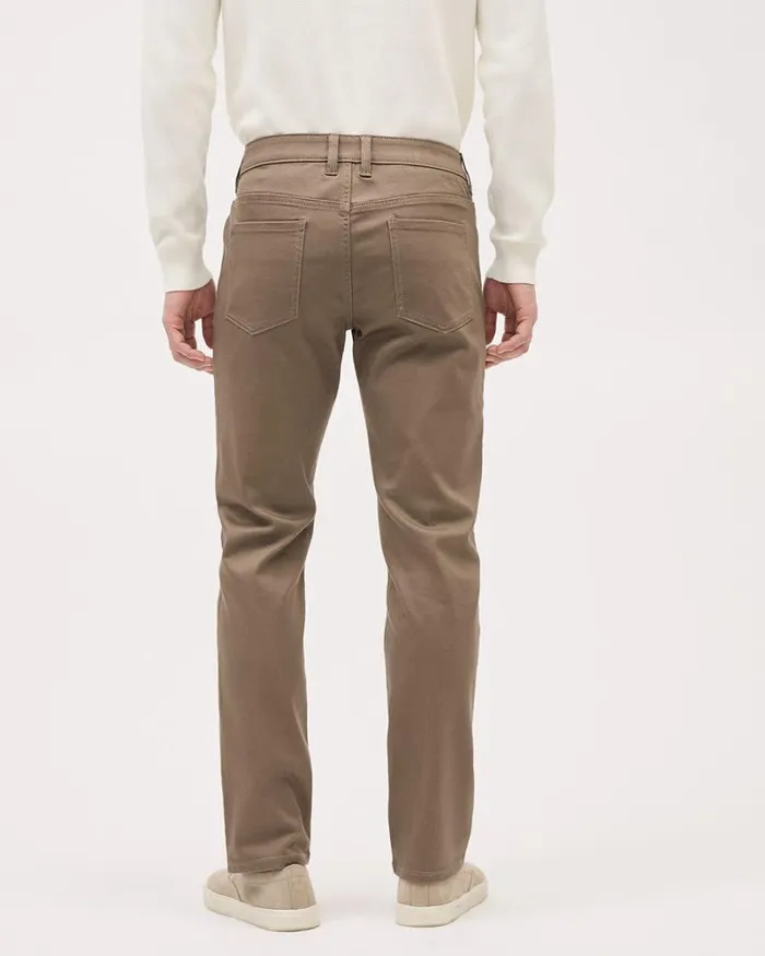 RWandCO Pants SlimLeg Super Stretch Pant Down Brown 8211 Men