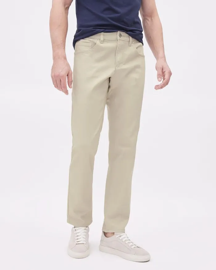 RWandCO Pants SlimLeg Super Stretch Pant White Mix 8211 Men