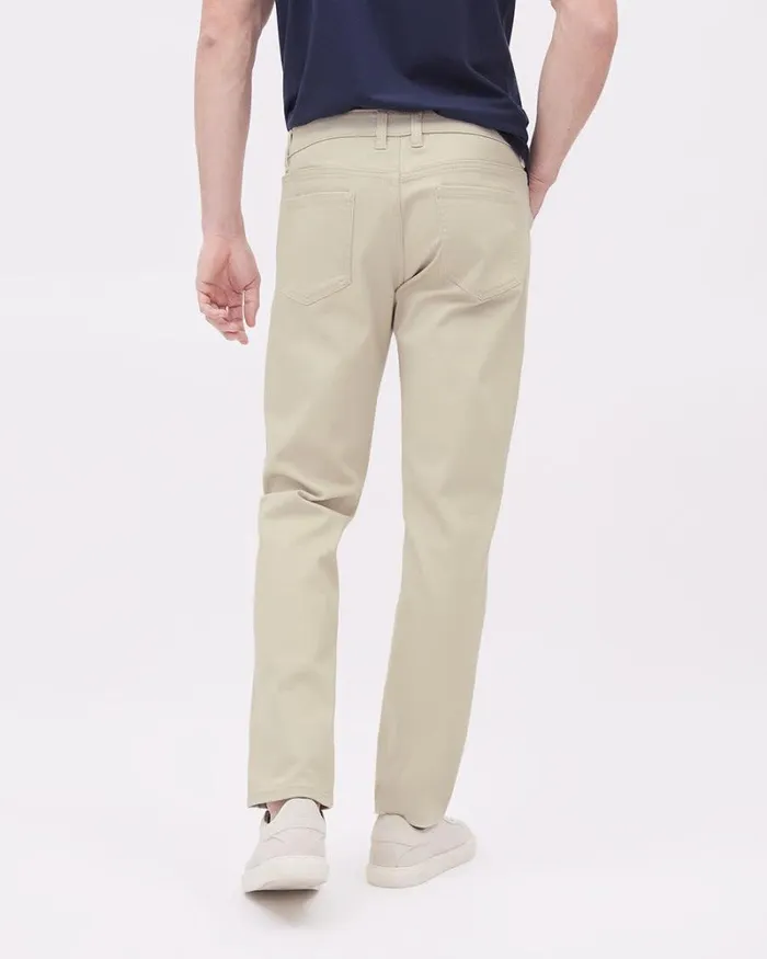 RWandCO Pants SlimLeg Super Stretch Pant White Mix 8211 Men RWandCO Pants SlimLeg Super Stretch Pant White Mix 8211 Men