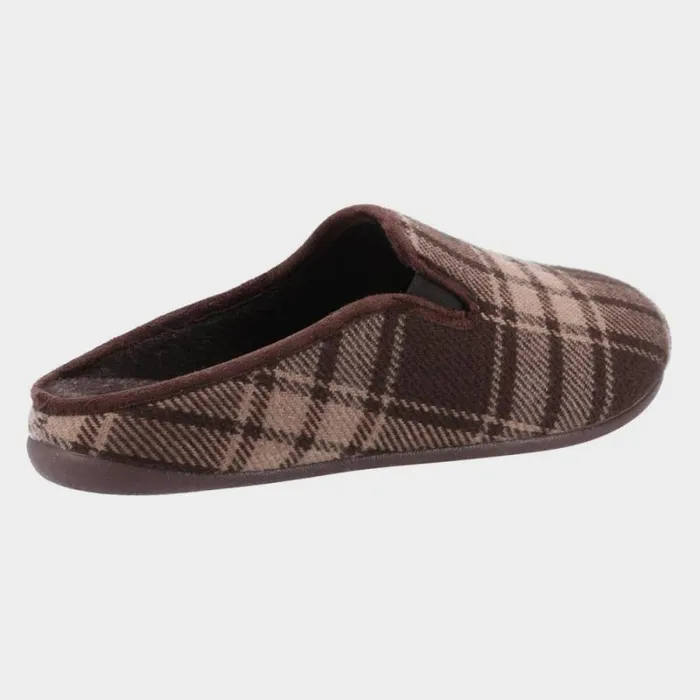 RWandCO Shoes Cotswold 8211 Mens Syde Slippers Dark Brown 8211 Men RWandCO Shoes Cotswold 8211 Mens Syde Slippers Dark Brown 8211 Men