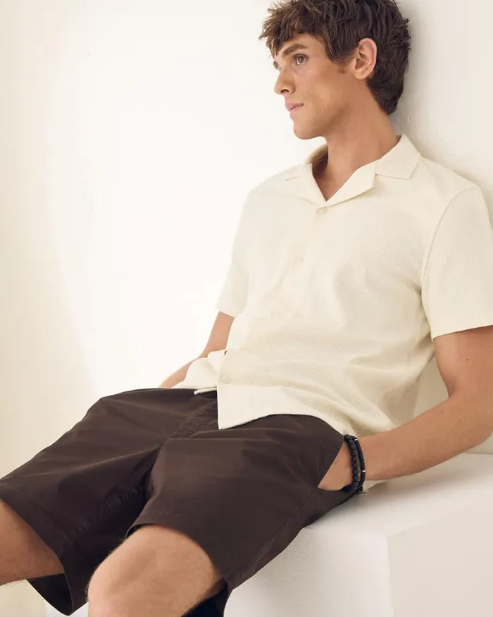 RWandCO Shorts Short With Elastic Waistband And Drawstring Barista 8211 Men