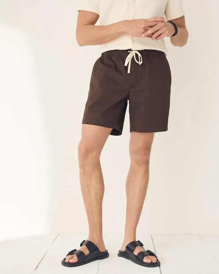 RWandCO Shorts Short With Elastic Waistband And Drawstring Barista 8211 Men RWandCO Shorts Short With Elastic Waistband And Drawstring Barista 8211 Men