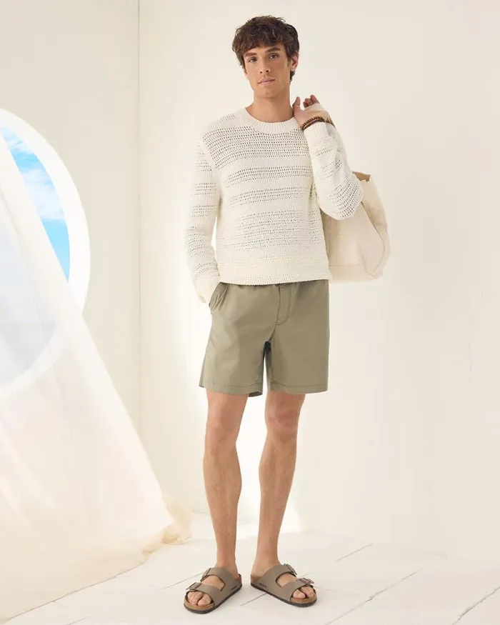 RWandCO Shorts Short With Elastic Waistband And Drawstring Mermaid 8211 Men
