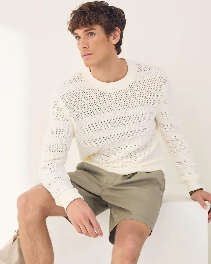 RWandCO Shorts Short With Elastic Waistband And Drawstring Mermaid 8211 Men RWandCO Shorts Short With Elastic Waistband And Drawstring Mermaid 8211 Men