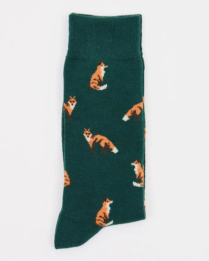 RWandCO Socks Fox Socks Garden Topiary 8211 Men