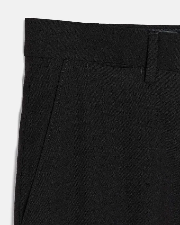 RWandCO Suits Essential Black WoolBlend Suit Pant Black 8211 Men RWandCO Suits Essential Black WoolBlend Suit Pant Black 8211 Men