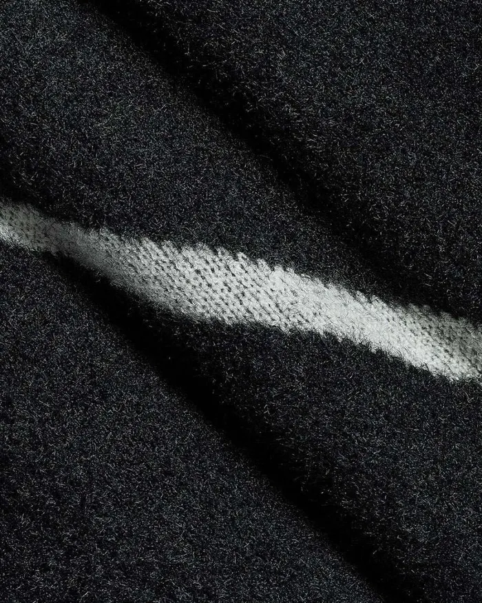 RWandCO Sweaters and Cardigans LongSleeve CrewNeck Intarsia Sweater Black 8211 Women RWandCO Sweaters and Cardigans LongSleeve CrewNeck Intarsia Sweater Black 8211 Women