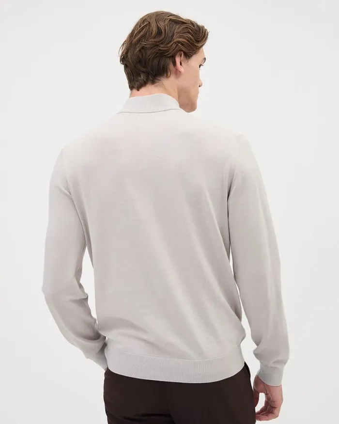 RWandCO Sweaters and Cardigans LongSleeve MockNeck Sweater Coconut Cream 8211 Men RWandCO Sweaters and Cardigans LongSleeve MockNeck Sweater Coconut Cream 8211 Men