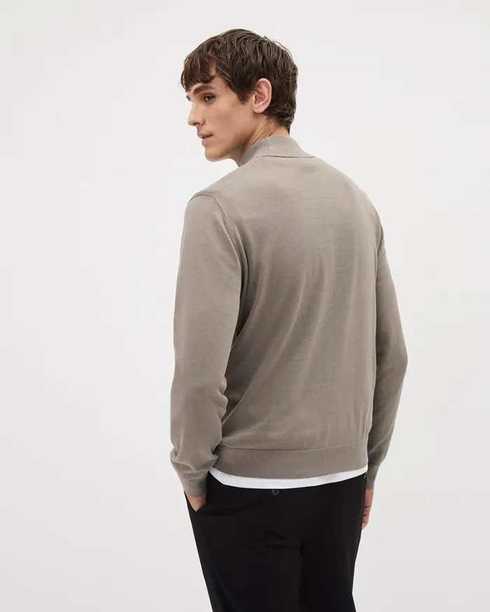 RWandCO Sweaters and Cardigans LongSleeve MockNeck Sweater Tamarindo 8211 Men RWandCO Sweaters and Cardigans LongSleeve MockNeck Sweater Tamarindo 8211 Men