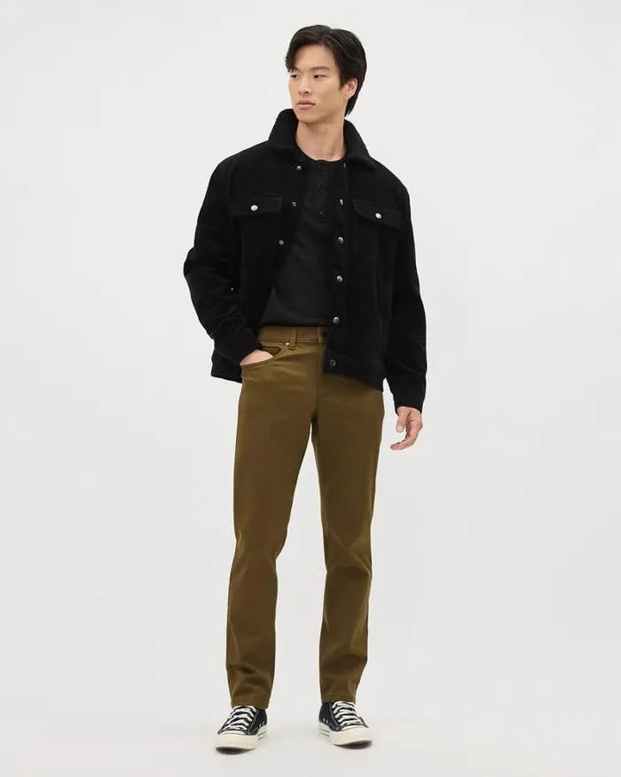 RWandCO TShirts LongSleeve Henley Waffled TShirt Black 8211 Men RWandCO TShirts LongSleeve Henley Waffled TShirt Black 8211 Men