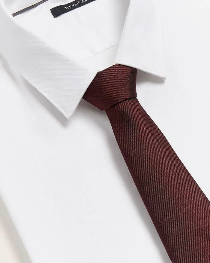 RWandCO Ties and Bow Ties Wide Dark Red Tie Tawny Port 8211 Men RWandCO Ties and Bow Ties Wide Dark Red Tie Tawny Port 8211 Men