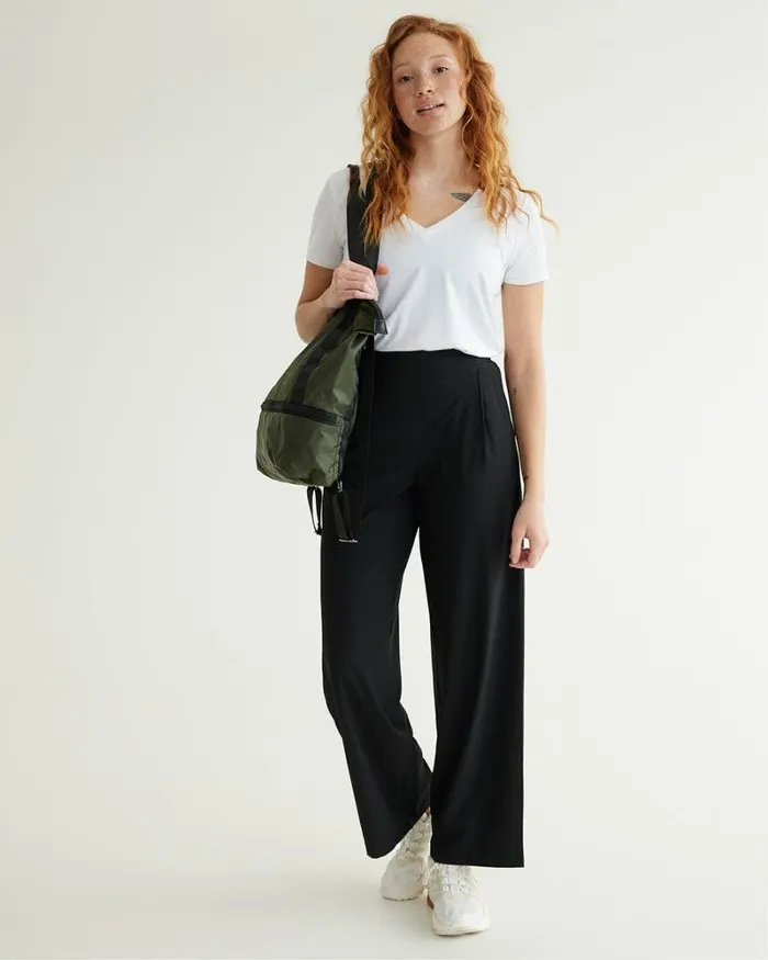 RWandCO Wide Leg WideLeg Pant 8211 Hyba 124 Reitmans Black 8211 Women